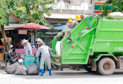 Business waste collection services in Woolwich